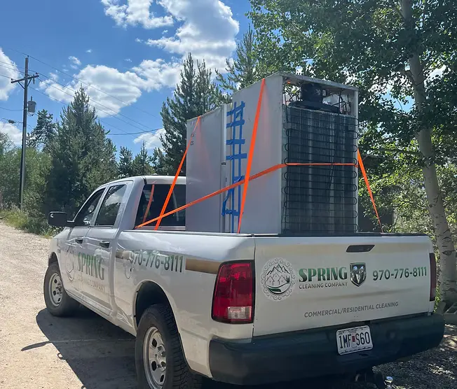 Comprehensive junk removal - furniture appliances electronics and debris by Spring Cleaning Company in Summit County Colorado