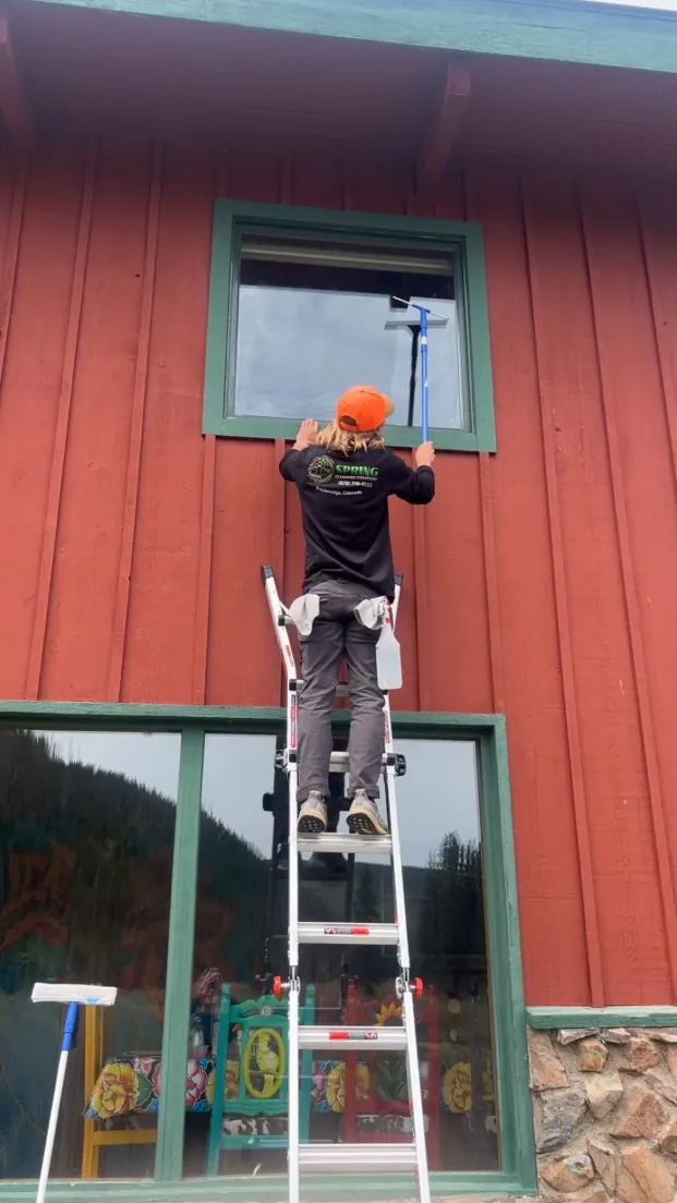 Window cleaning you can count on - Spring Cleaning Company in Summit County Colorado